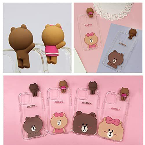 Line Friends Iphone 12 ケース Iphone 12 Pro ケース 公式ライセンス品 ラインフレンズ ブラウン クリア 期間限定 最安値挑戦