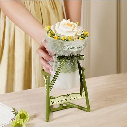 【6,000円以上で送料無料対象商品】ROBOTIME　FLORAL ART　White Camellia【AF011】ROKR（組立キット）（英語版製品） |  | 02