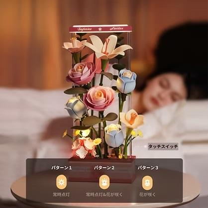 ROBOTIME　FLORAL ART　Blooming Bouquet Box【AF01D】ROKR（組立キット）（英語版製品） |  | 04