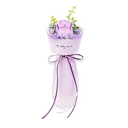 【6,000円以上で送料無料対象商品】ROBOTIME　FLORAL ART　Purple Rose【AF021】ROKR（組立キット）（英語版製品） | 