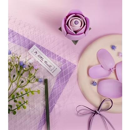 【6,000円以上で送料無料対象商品】ROBOTIME　FLORAL ART　Purple Rose【AF021】ROKR（組立キット）（英語版製品） |  | 04