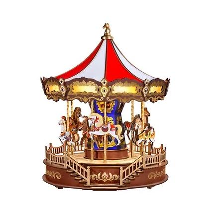 ROBOTIME Classic Carousel【AMC01】Rolife 3Dウッドパズル