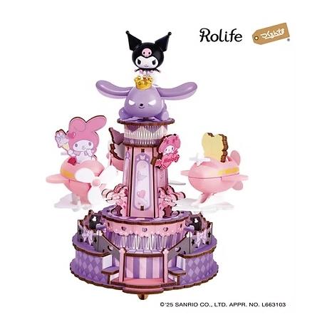 ROBOTIME（つくるんです）クロミとマイメロディのなかよしライド
