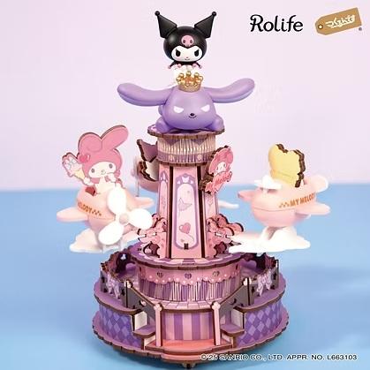 ROBOTIME（つくるんです）クロミとマイメロディのなかよしライド