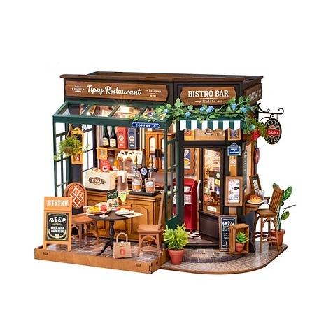 ROBOTIME ティプシーレストラン【DG167】Rolife DIYミニチュアハウス
