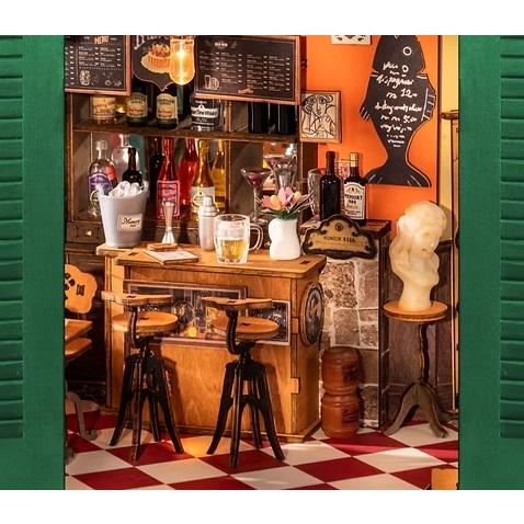 ROBOTIME Cheers Bar & Dining【DG173】Rolife DIYミニチュアハウス