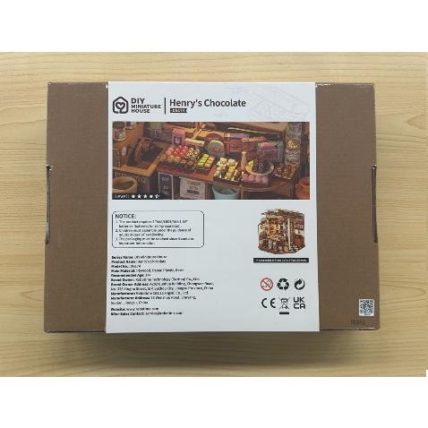 ROBOTIME Henry's Chocolate【DG174】Rolife DIYミニチュアハウス