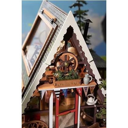 ROBOTIME A-Frame Cabin【DG181】Rolife DIYミニチュアハウス（組立