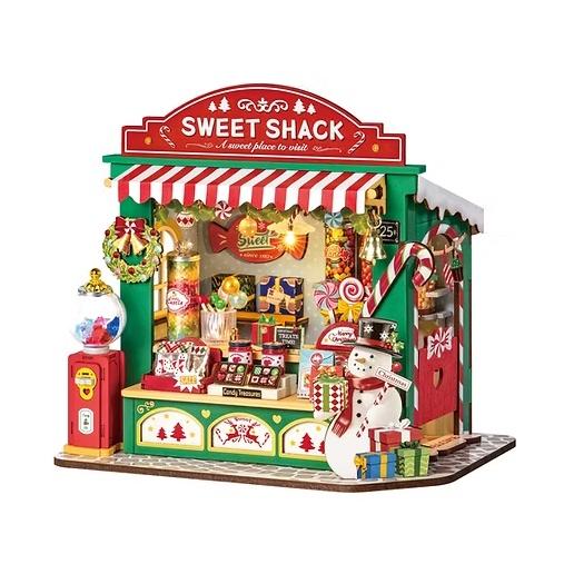 6,000円以上で送料無料対象商品】ROBOTIME Christmas Candy Stand