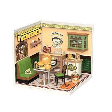 ROBOTIME Hong Kong Bites Cafe【DW021】Rolife スーパークリエイター