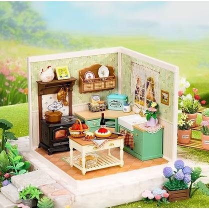 ROBOTIME Farmhouse Kitchen【DW024】Rolife スーパークリエイター
