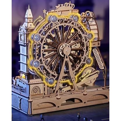 ROBOTIME マーブルラン Marble Travel ・ London【EGB01】ROKR ウッド