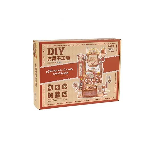 ●完成品 ROKR 電動ウッドクラフト おかし工場● ○完成品 ROKR 電動ウッドクラフト おかし工場○ ROBOTIME マーブル
