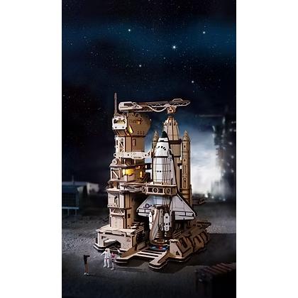 ROBOTIME メカニカルギア Space Shuttle【LKA02】ROKR ウッドパズル
