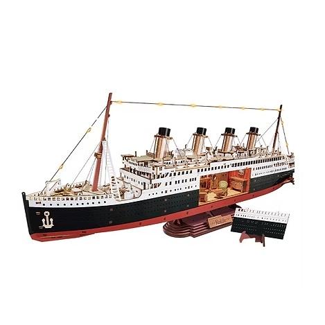 ROBOTIME 1912・Eternal Atlantic Voyager【TGL02】Rolife 3Dウッド