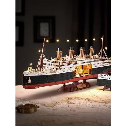 ROBOTIME 1912・Eternal Atlantic Voyager【TGL02】Rolife 3Dウッド