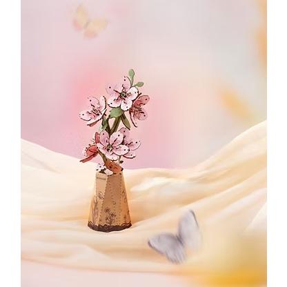 【追跡可能メール便なら送料230円】【6,000円以上で送料無料対象商品】ROBOTIME　Sakura【TW101】3Dウッドパズル（英語版製品） |  | 01