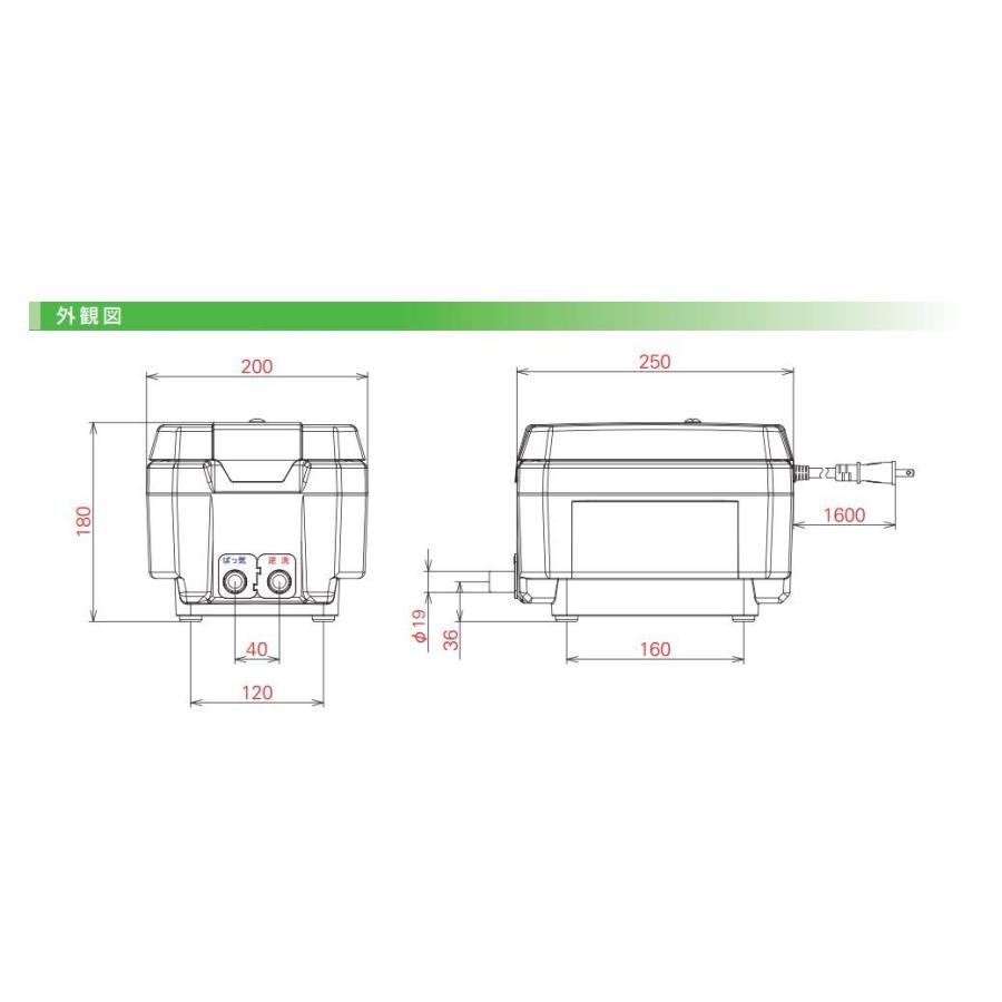 TIP-80T　大晃機械工業　圧力計付き　左ばっ気（右ばっ気へ簡単に変更可能）TKO-80T後継機種_7