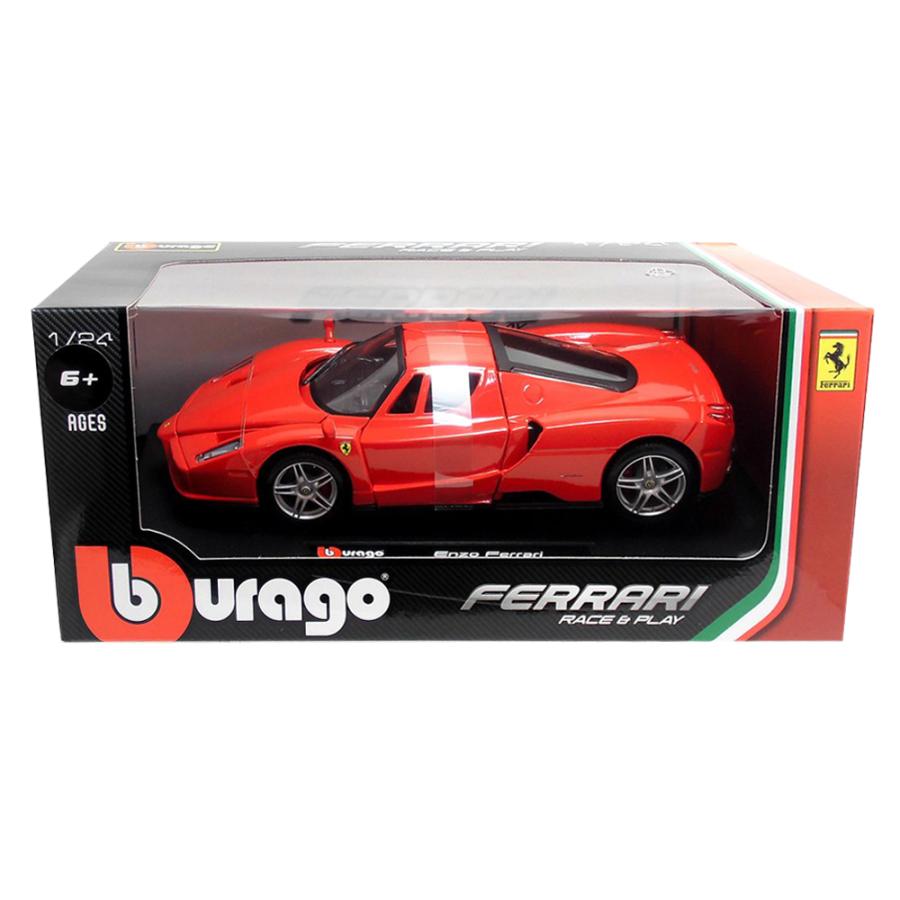 Ferrari（フェラーリ） ミニカー 1/24 エンツォ レッド ブラーゴ