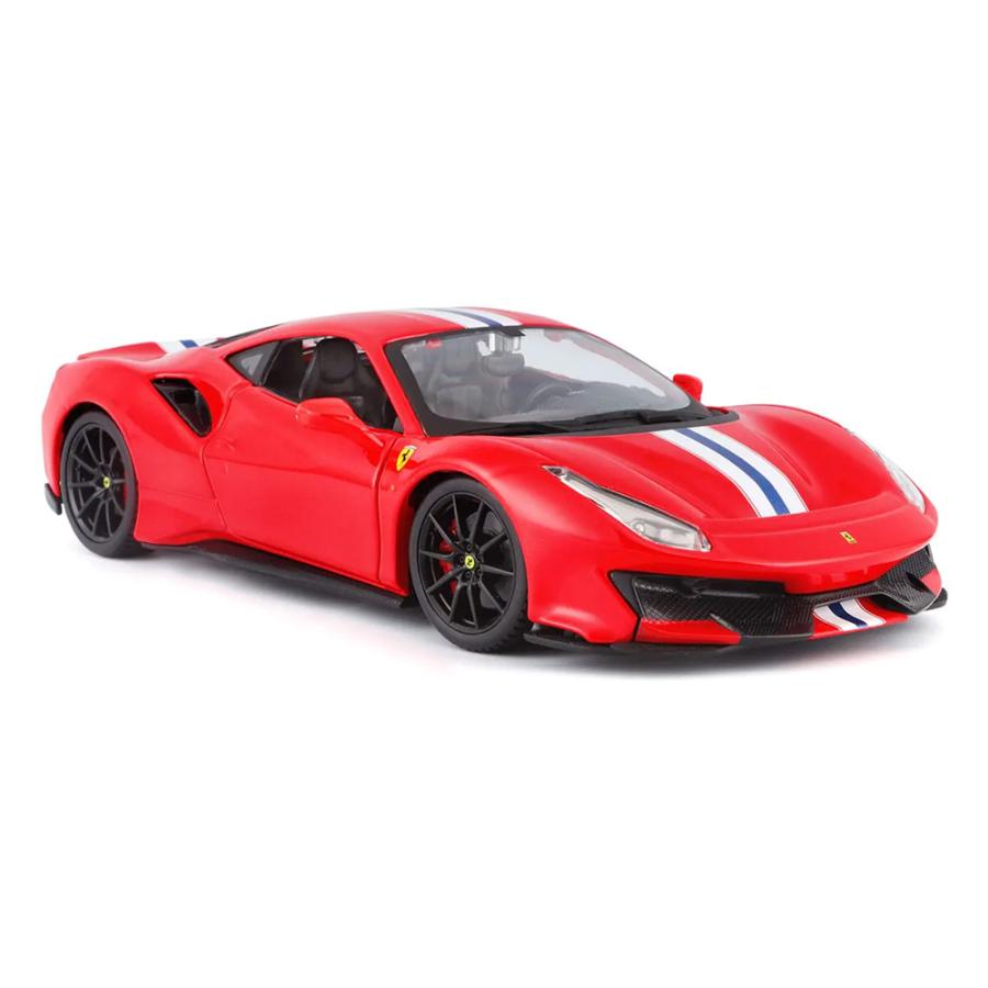 Ferrari ミニカー 1/24 フェラーリ 488 ピスタ レッド ブラーゴ Ferrari ミニカー 1/24 フェラーリ 488 ピスタ レッド ブラーゴ