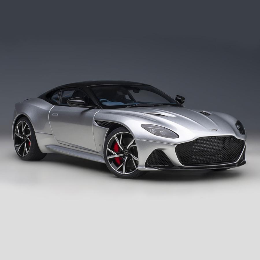 【お気にいる】 ミニカー 1/18 アストンマーチン DBS スーパーレッジェーラ シルバー ブラック オートアート ASTON MARTIN DBS Superleggera モデルカー 70298