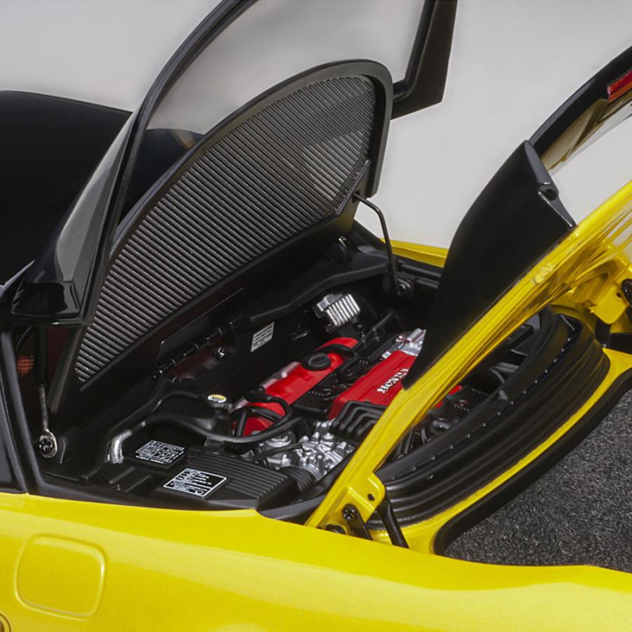 ホンダ ミニカー 1/18 NSX-R NA2 インディイエロー パール ホンダ ミニカー 1/18 NSX-R NA2 インディイエロー パール
