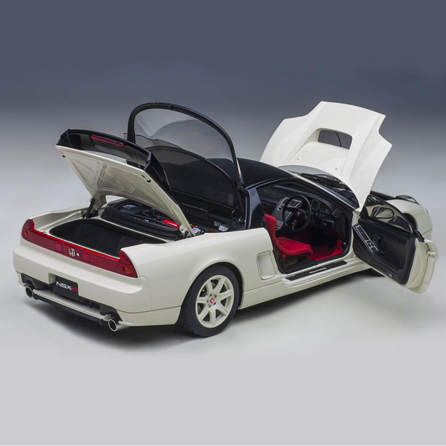 ホンダ ミニカー 1/18 NSX-R NA2 チャンピオンシップホワイト ホンダ ミニカー 1/18 NSX-R NA2 チャンピオンシップホワイト