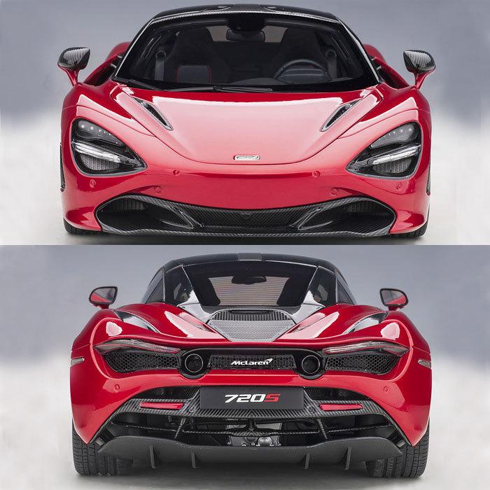 オートアート　McLaren 720s マクラーレン720s 1/18 1/18 AUTOart McLaren 720s (Blue) Car Model - LIVECARMODEL.com