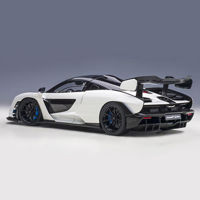 ミニカー 1/18 マクラーレン セナ ホワイト McLAREN SENNA オートアート AUTOart モデルカー 76075｜airs｜02