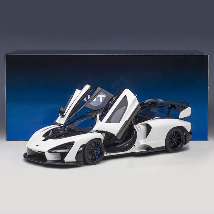 ミニカー 1/18 マクラーレン セナ ホワイト McLAREN SENNA オートアート AUTOart モデルカー 76075｜airs｜11