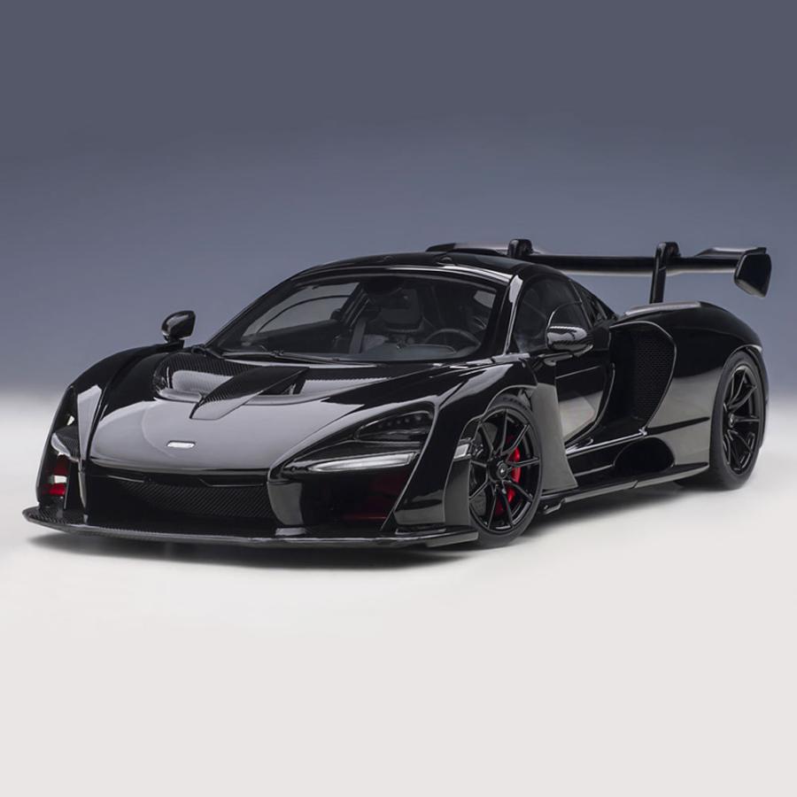 ミニカー 1/18 マクラーレン セナ ブラック McLAREN SENNA オートアート AUTOart モデルカー 76076｜airs｜13