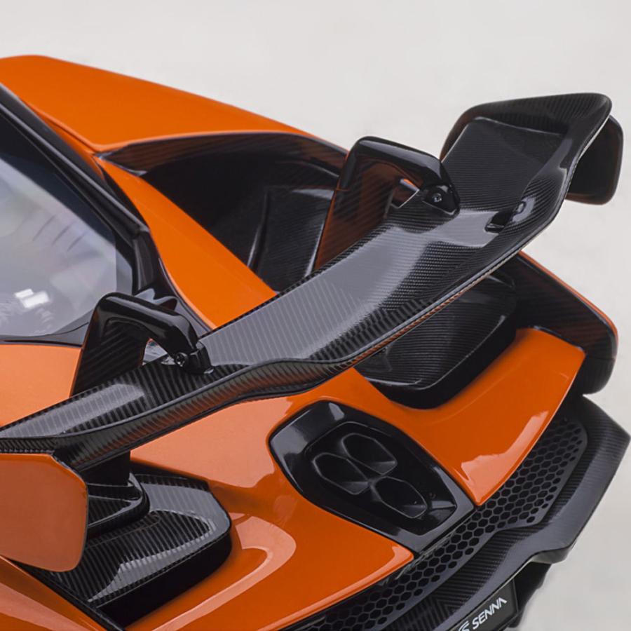 マクラーレン（MACLAREN） ミニカー 1/18 セナ オレンジ McLAREN SENNA
