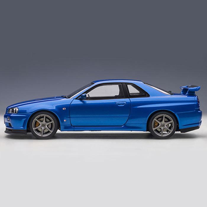 ミニカー 1/18 日産 スカイライン GT-R R34 Vスペック II ベイサイド