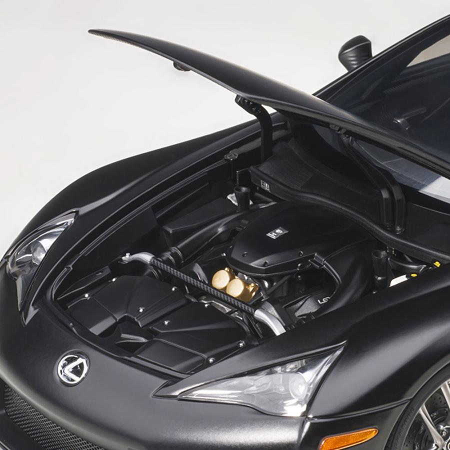 ミニカー 1/18 レクサス LFA マット ブラック オートアート ミニカー 1/18 レクサス LFA マット ブラック オートアート