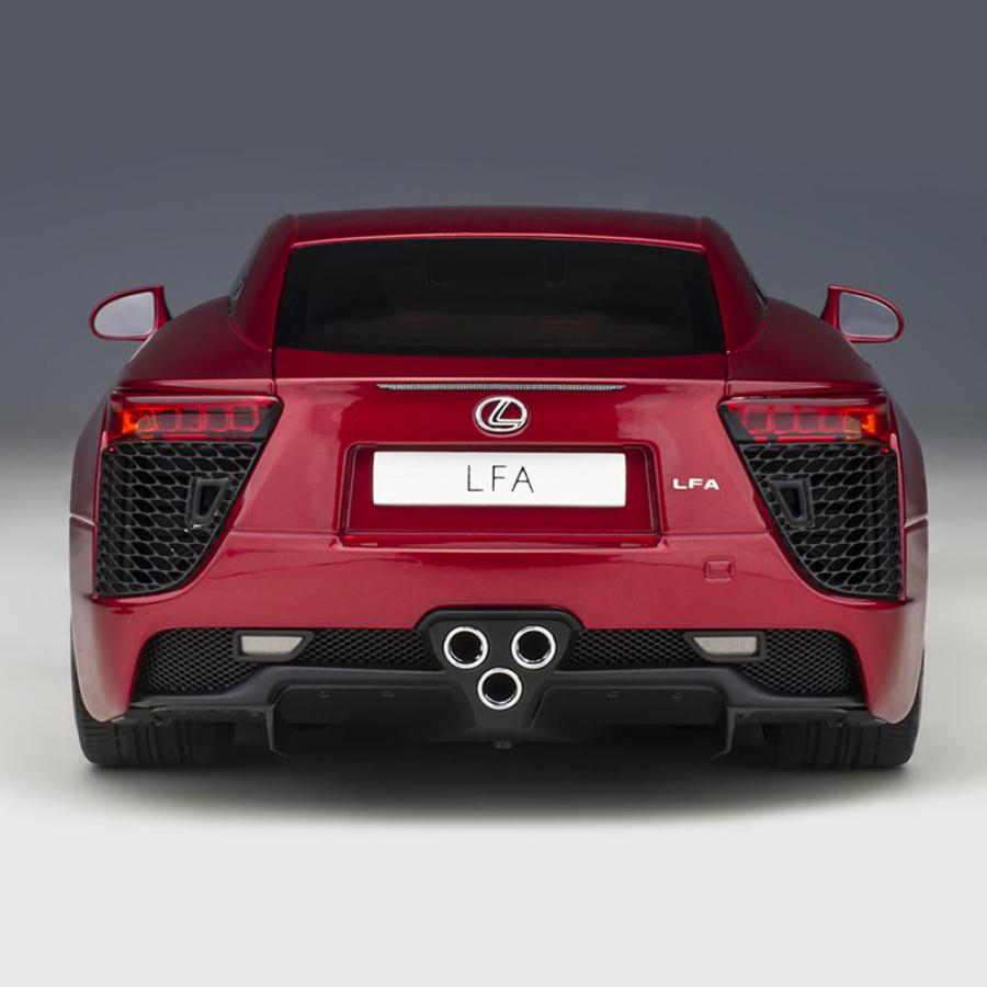 ミニカー 1/18 レクサス LFA パール レッド オートアート LEXUS