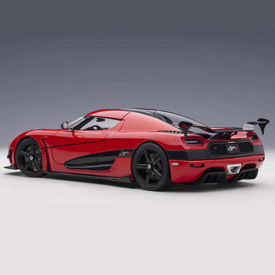 ミニカー 1/18 ケーニグセグ アゲ―ラ RS レッド カーボン ミニカー 1/18 ケーニグセグ アゲ―ラ RS レッド カーボン