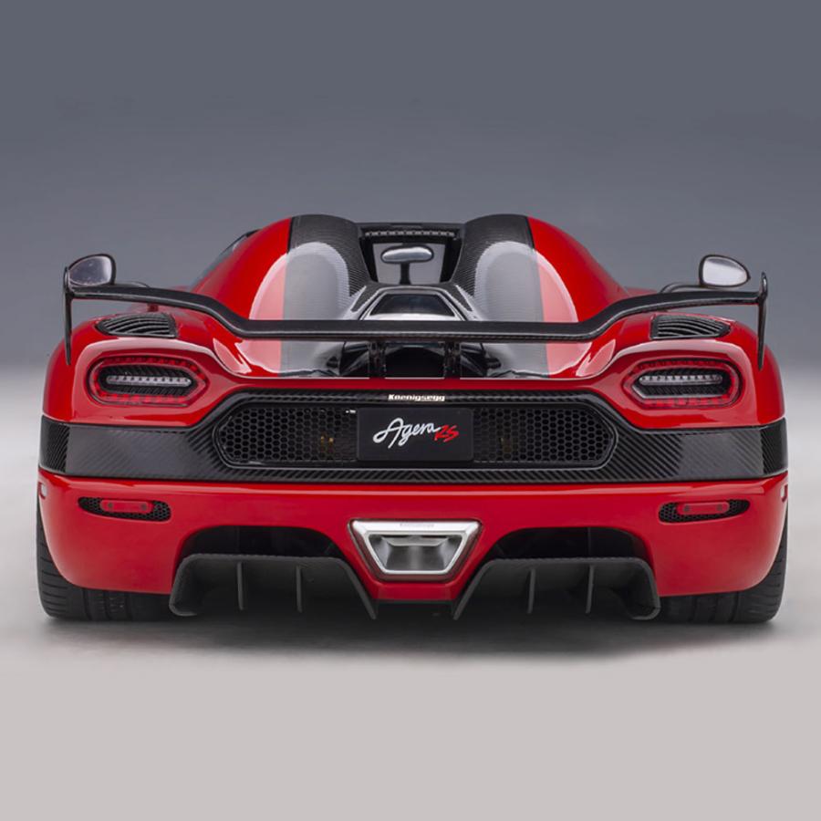 ミニカー 1/18 ケーニグセグ アゲ―ラ RS レッド カーボン ミニカー 1/18 ケーニグセグ アゲ―ラ RS レッド カーボン