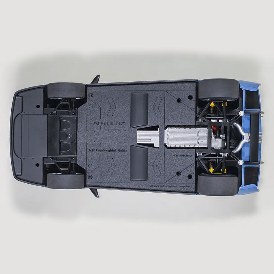 Lamborghini（ランボルギーニ） ミニカー 1/18 ディアブロ SV-R ブルー