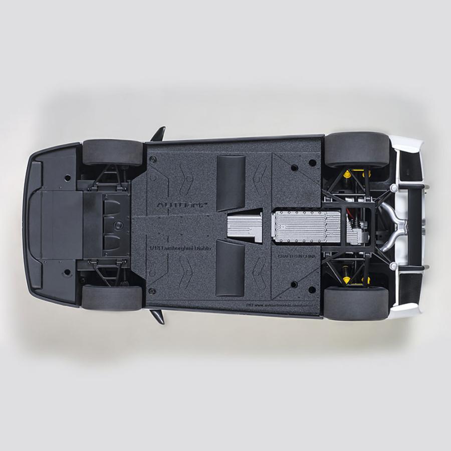 Lamborghini ミニカー 1/18 ランボルギーニ ディアブロ SV-R ホワイト