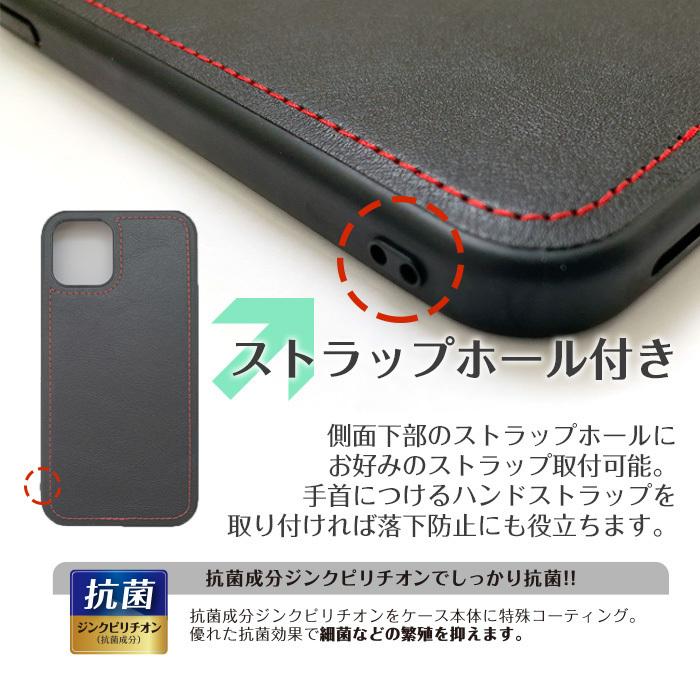 iPhone12mini ケース iPhone12 iPhone12Pro iPhone12ProMax スポーティ耐衝撃背面ケース 抗菌加工ケース ジンクピリチオン | air-J | 08