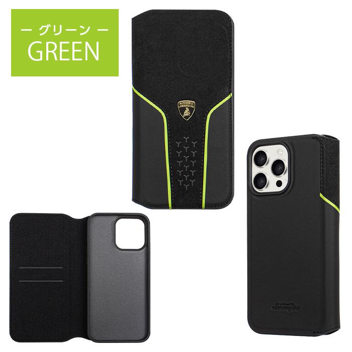 Lamborghini（ランボルギーニ） iPhone 15 Pro 15ProMax ケース 手帳型
