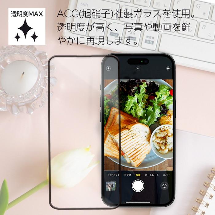 iPhone16 Pro 全面保護 液晶保護ガラスフィルム＆カメラレンズガード