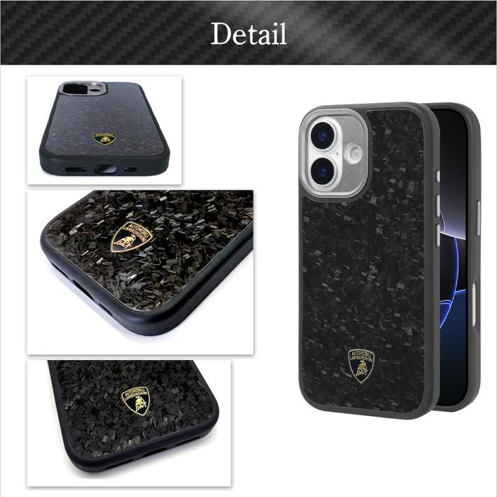 iphone17 ケース pro max ブラック ランボルギーニ Magsafe対応