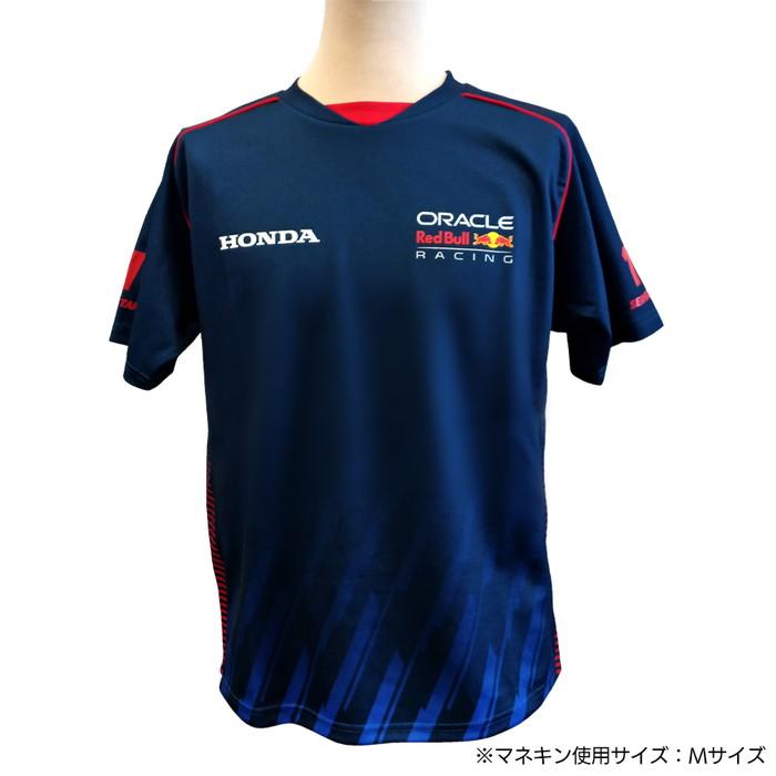 ORACLE オラクル レッドブル レーシング Tシャツ ネイビー 鈴鹿限定 S M サイズ ロゴ入り レーシングチーム 公式ライセンス品 レース スポーツ オフィシャル｜airs｜06