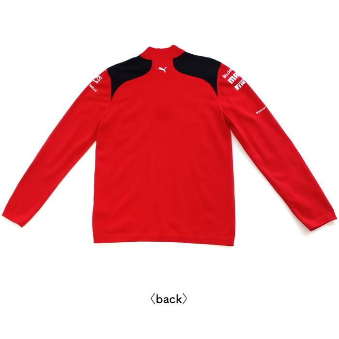 Ferrari（フェラーリ） スクーデリア チーム ハーフジップ レッド S M