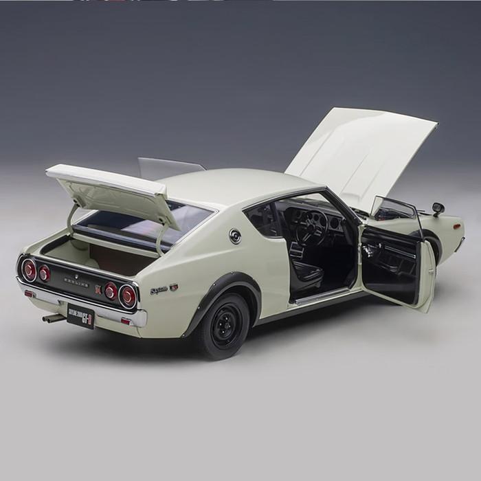 ミニカー 1/18 日産 スカイライン 2000 GT-R KPGC110 ホワイト ミニカー 1/18 日産 スカイライン 2000 GT-R KPGC110 ホワイト