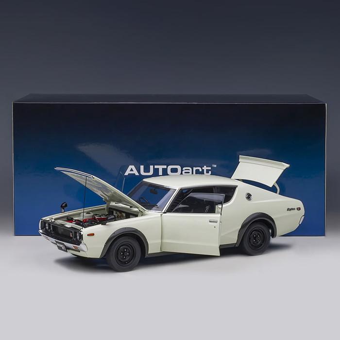 ミニカー 1/18 日産 スカイライン 2000 GT-R KPGC110 ホワイト ミニカー 1/18 日産 スカイライン 2000 GT-R KPGC110 ホワイト