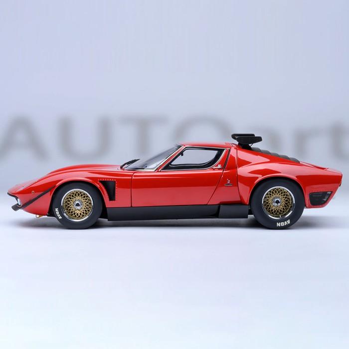 ランボルギーニ ミニカー 1/18 ミウラ イタオ AUTOART スポーツカー