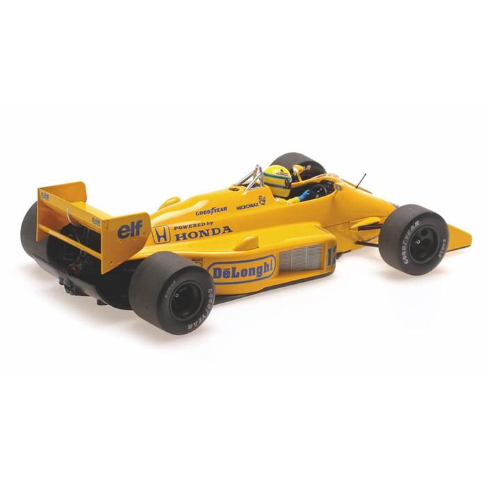 ミニカー 1/18 ロータス ホンダ 99T アイルトン セナ モナコGP 初優勝