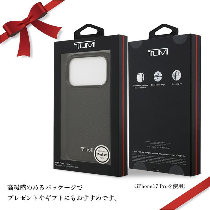 iPhone 17 ケース TUMI レザー iPhone17 アイフォン17 耐衝撃 本革